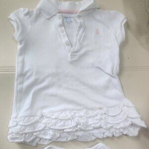 Ralph Lauren Dress and Bloomer for baby girl 9 Months old